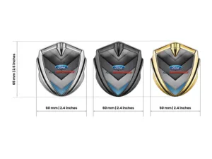 Ford 3d Emblem Badge Pro Design Stainless Steel 3D